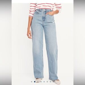 Old Navy Sky-Hi Wide Leg Jeans